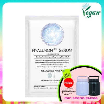 OOTD - Hyaluron x3 Serum Mask 1s