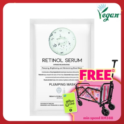 OOTD Retinol Serum Plumping Mask 1s