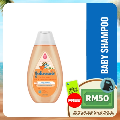 JOHNSON'S - Baby Shampoo Soft & Shiny 200ml