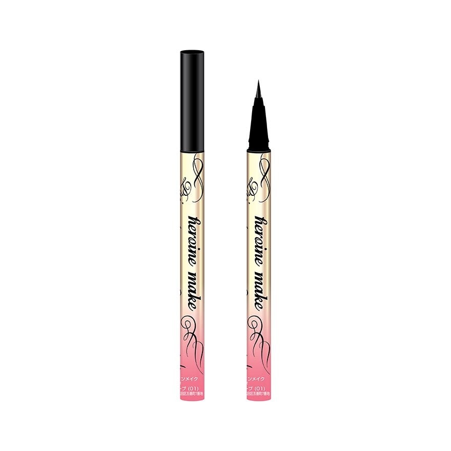 HM Prime Liquid Eyeliner Rich Keep 01 Jet Black