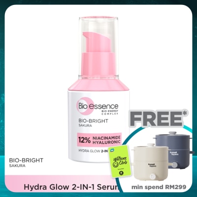 BIO-ESSENCE Bio-Bright Hydra Glow 2-1 Serum 20ml