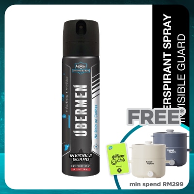 UBERMEN Invisible Guard Antiperspirant Spray 150ml