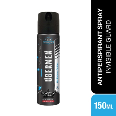 UBERMEN Invisible Guard Antiperspirant Spray 150ml image