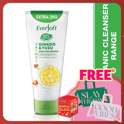 EVERSOFT Gingko and Yuzu Facial Cleanser 195G