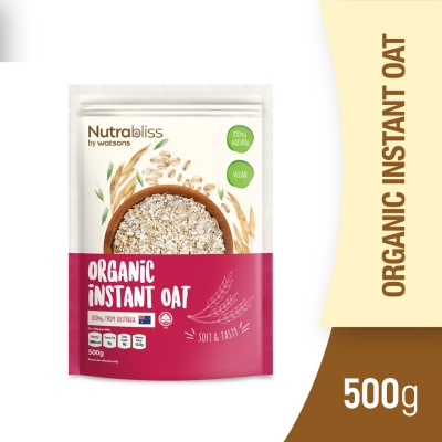 NUTRABLISS BY WATSONS - Organic Instant Oat 500g (100% Natural) image
