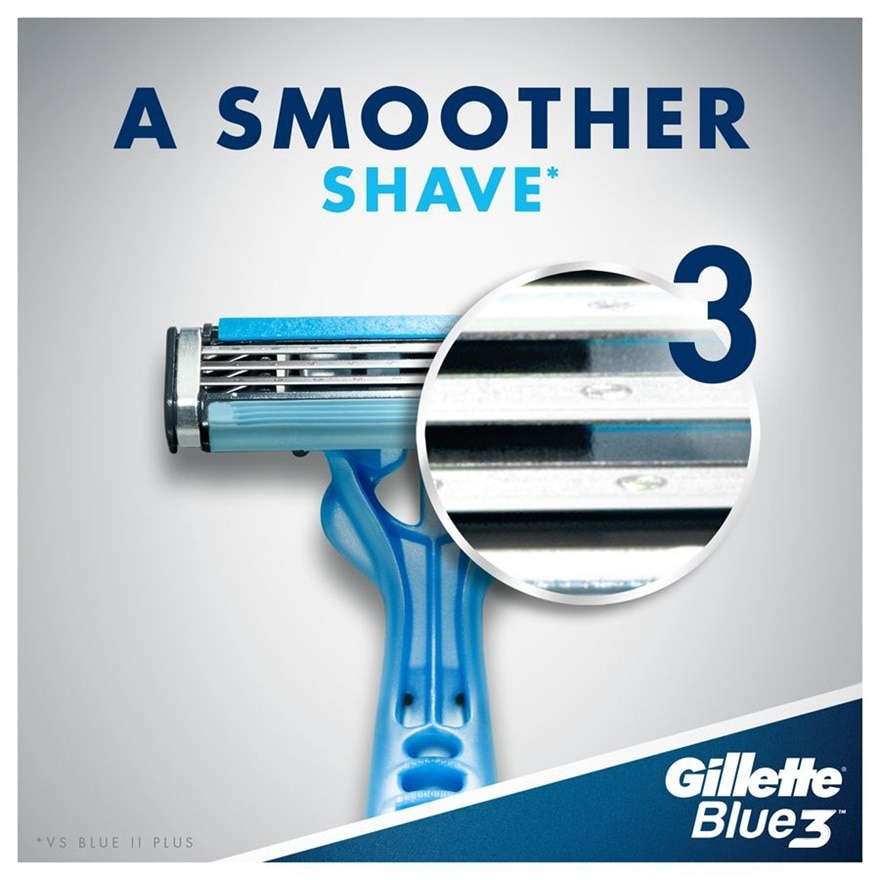 Blue3 Comfort Sensitive Disposable Razor 2's