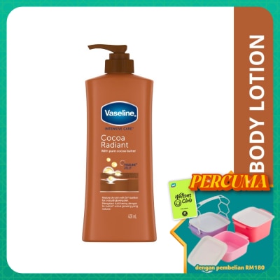 VASELINE - Body Lotion Core Cocoa Radiant 400ML