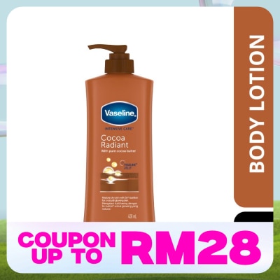 VASELINE Body Lotion Core Cocoa Radiant 400ML