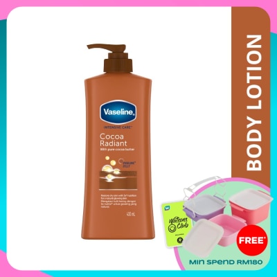 VASELINE Body Lotion Core Cocoa Radiant 400ML