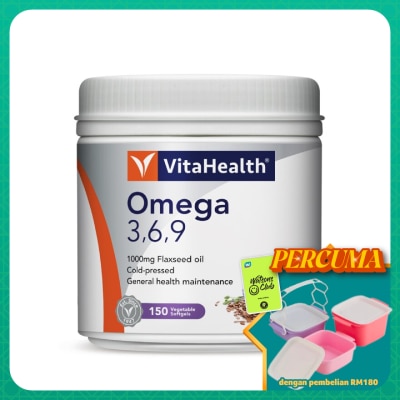 VITAHEALTH - Omega 3 6 9 150S