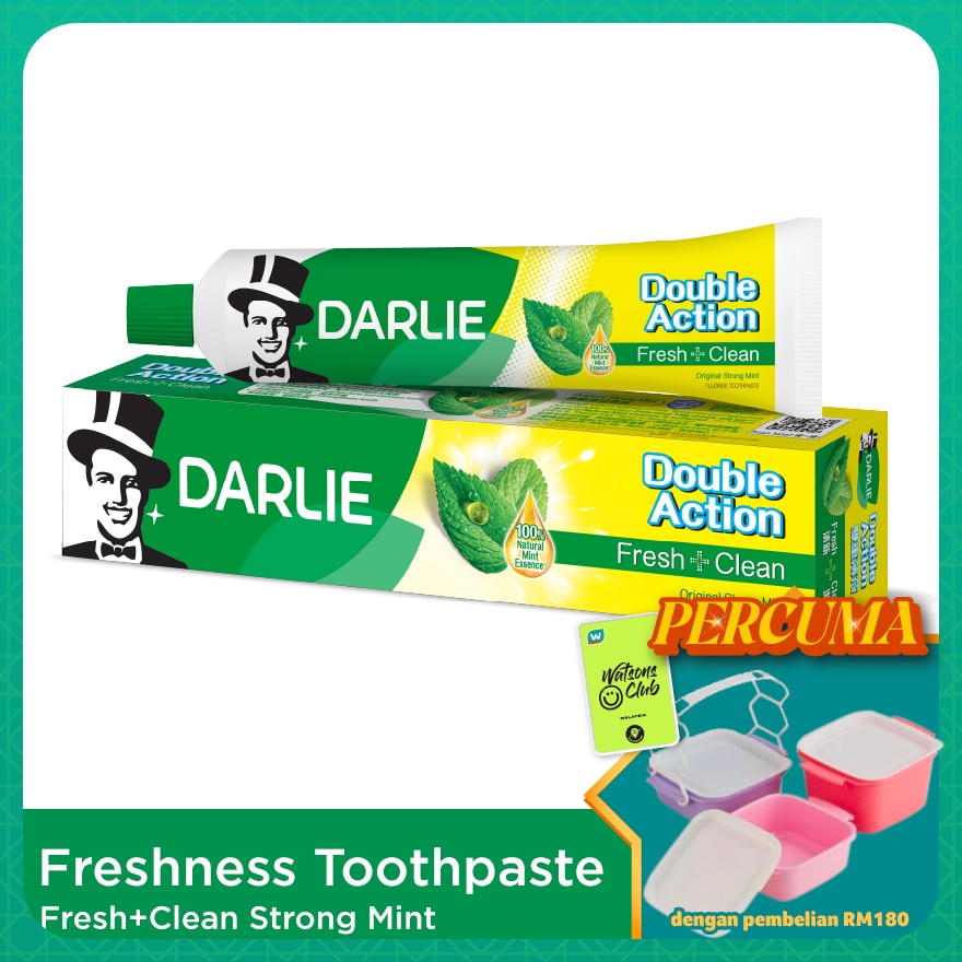 Toothpaste Double Action Natural Mint 75g