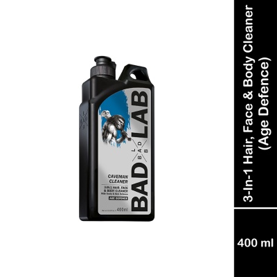 BAD LAB - 3-IN-1 HAIR, FACE & BODY CLEANER  AGE DEFENCE 400ml