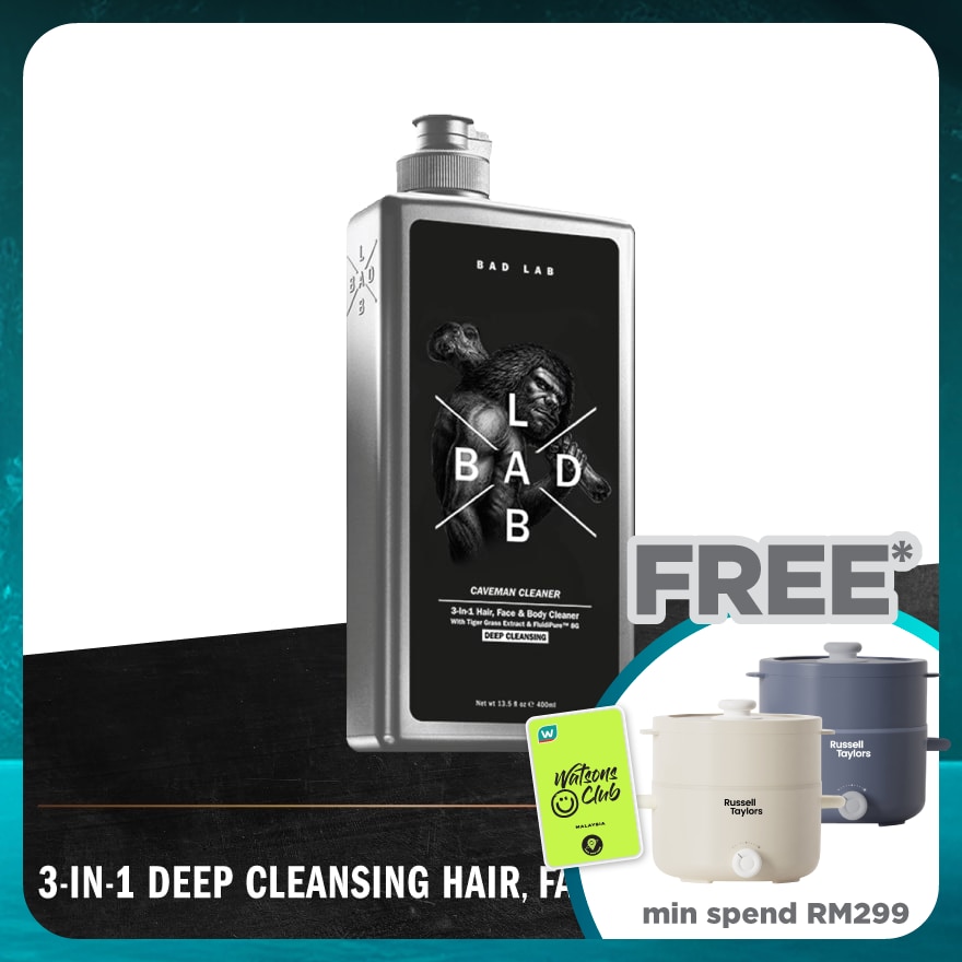 3in1 Deep cleansing Hair, Face, Body 400ml
