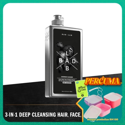BAD LAB - 3in1 Deep cleansing Hair, Face, Body 400ml