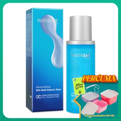 WATER360 BY WATSONS - Mineral Spring Rich Moist Essence Toner 200ml