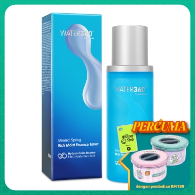 WATER360 BY WATSONS Mineral Spring Rich Moist Essence Toner 200ml