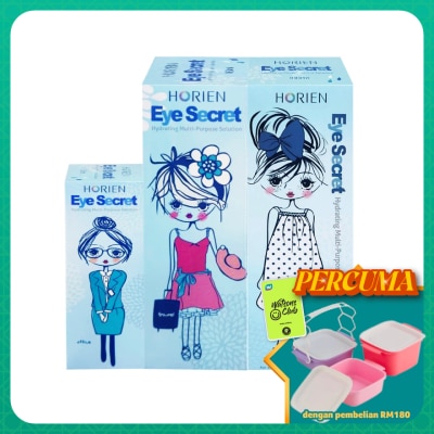 HORIEN - Eye Secret Hydrating MultiPurpose Solution 2x360ml