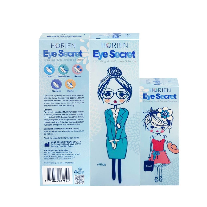Eye Secret Hydrating MultiPurpose Solution 2x360ml image