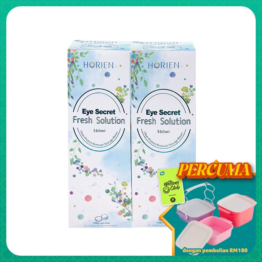 Eye Secret Fresh Multi Purpose Solution 2X360ml
