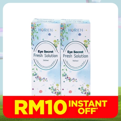 HORIEN Eye Secret Fresh Multi Purpose Solution 2X360ml