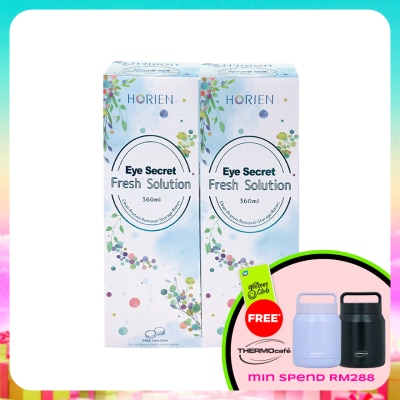 HORIEN - Eye Secret Fresh Multi Purpose Solution 2X360ml