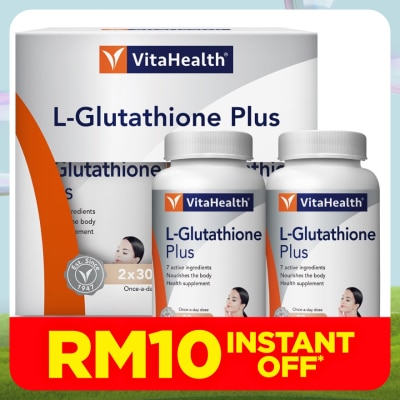 VITAHEALTH L-Glutathione Plus 2x30s