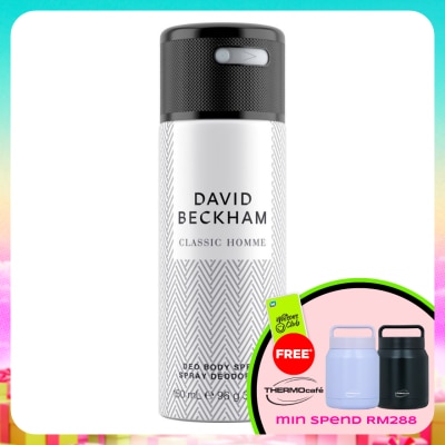 DAVID BECKHAM - David Beckham Deodorant Spray Classic Homme 150ML