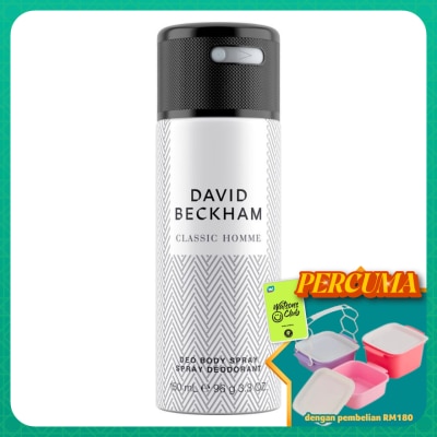 DAVID BECKHAM - David Beckham Deodorant Spray Classic Homme 150ML