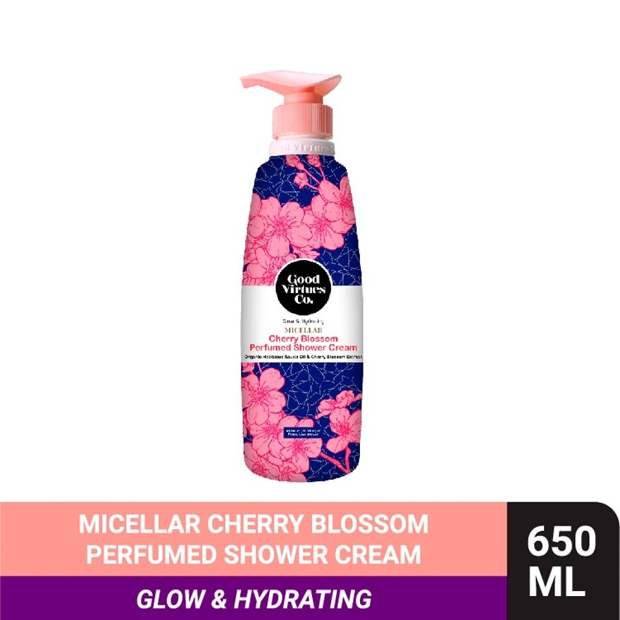 Perfumed Shw Micellar Cherry Blo (SknGlow) 650ml