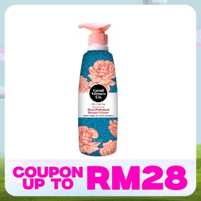 GOOD VIRTUES CO Micellar Rose Perfumed Shwer Cream Skin Soft 650ml