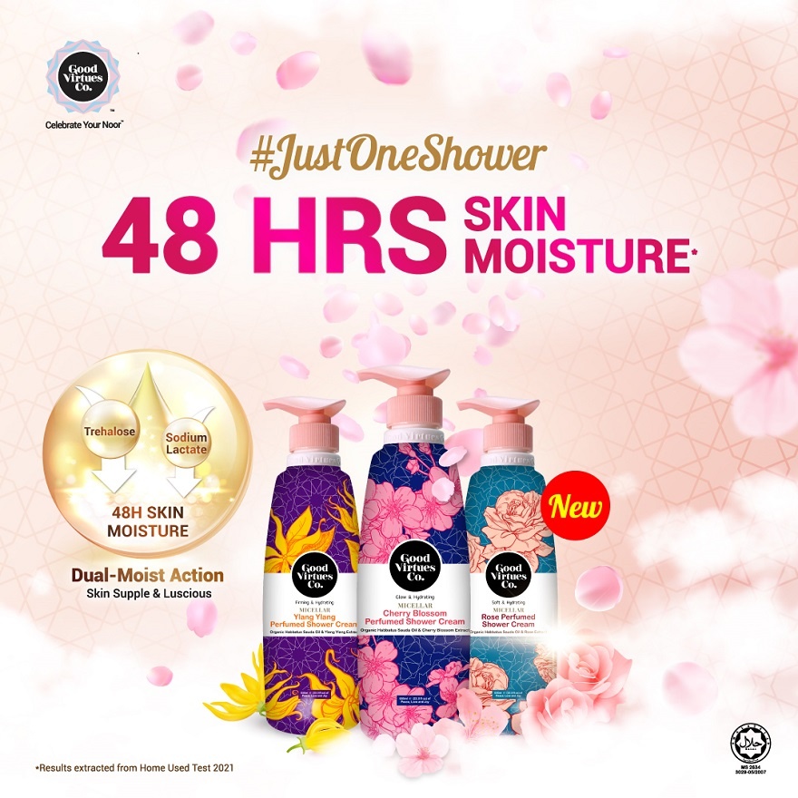 Micellar Rose Perfumed Shwer Cream Skin Soft 650ml image
