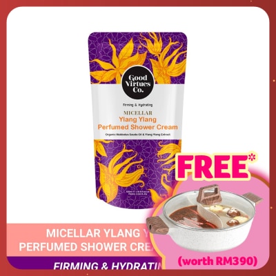 GOOD VIRTUES CO Micellar Y/Ylang Pfum Shw Cream Skin Firm RF 550ml