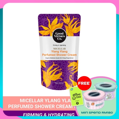 GOOD VIRTUES CO Micellar Y/Ylang Pfum Shw Cream Skin Firm RF 550ml