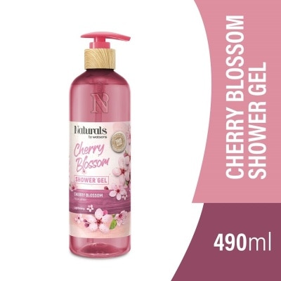 NATURALS BY WATSONS Cherry Blossom Shower Gel 490ML