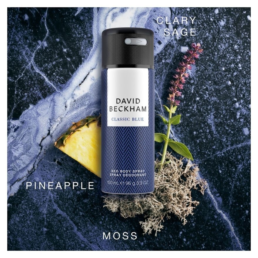 David Beckham Deodorant Spray Classic Blue 150ML