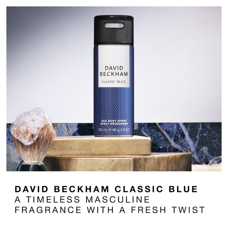 David Beckham Deodorant Spray Classic Blue 150ML image