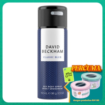 DAVID BECKHAM David Beckham Deodorant Spray Classic Blue 150ML