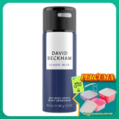 DAVID BECKHAM - David Beckham Deodorant Spray Classic Blue 150ML