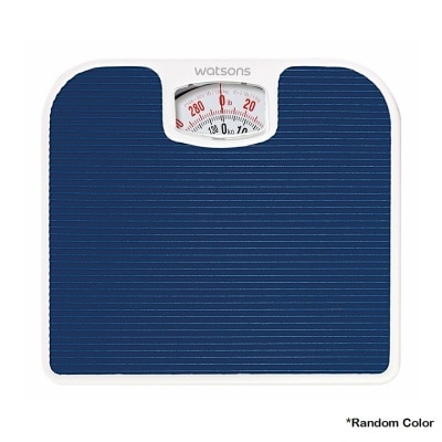 WATSONS Bathroom Scale PVC footmat with stripes.