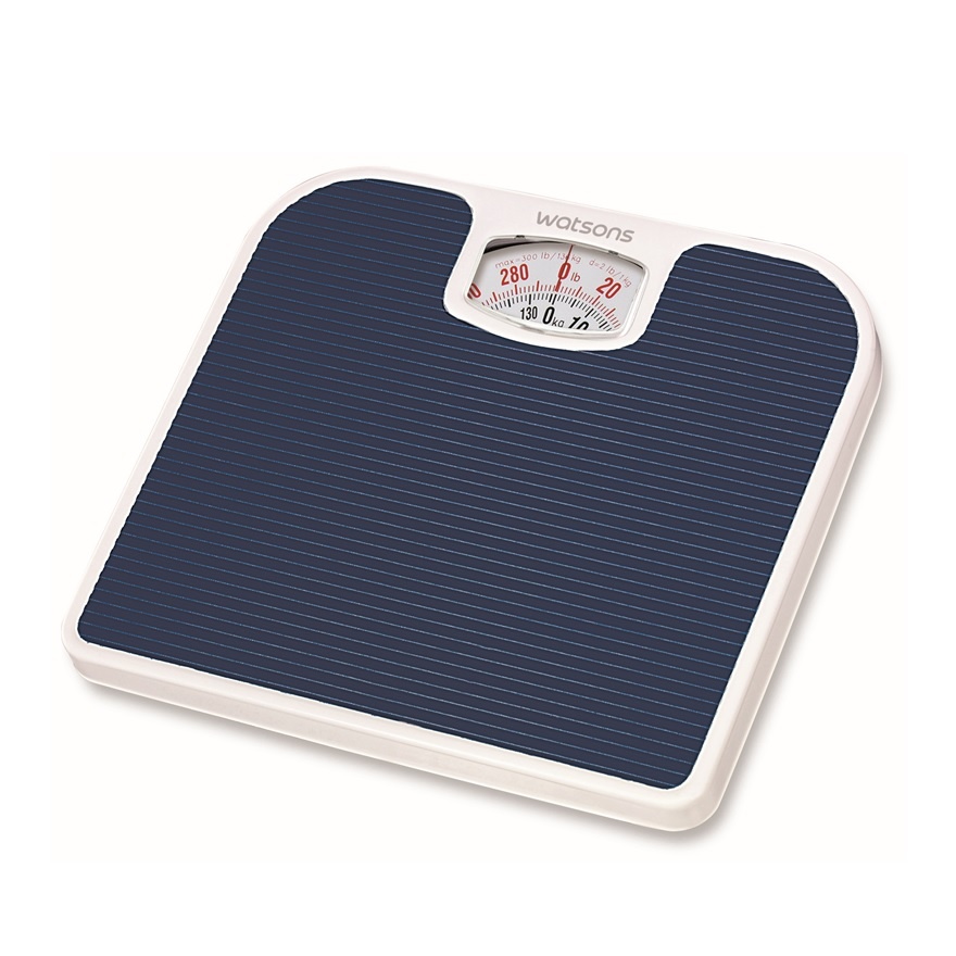 Bathroom Scale PVC Footmat with stripes image
