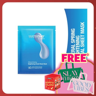 WATER360 BY WATSONS Mineral Spring Brightening Facial Sheet Mask 1s