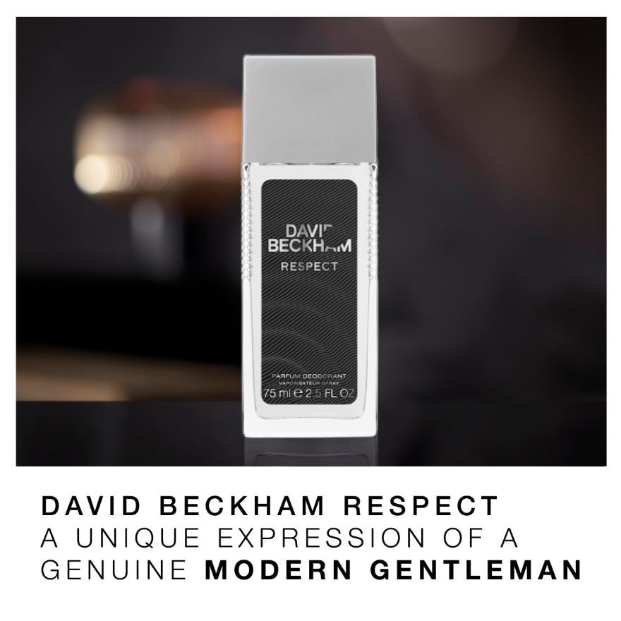 David Beckham Deodorant Natural Spray Respect 75ML