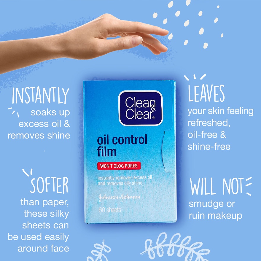 Oil Control Film Twin Pack 2 x 60's image
