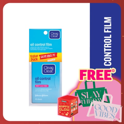 CLEAN & CLEAR Oil Control Film Twin Pack 2 x 60's