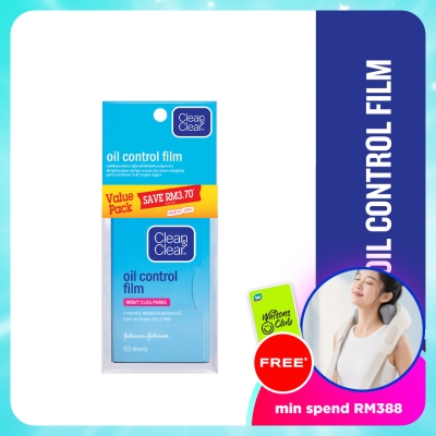 CLEAN & CLEAR - Oil Control Film Twin Pack 2 x 60's