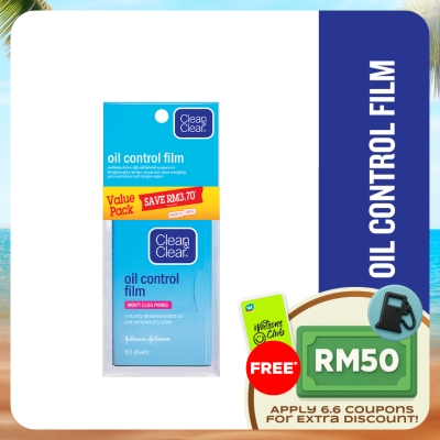 CLEAN & CLEAR - Oil Control Film Twin Pack 2 x 60's