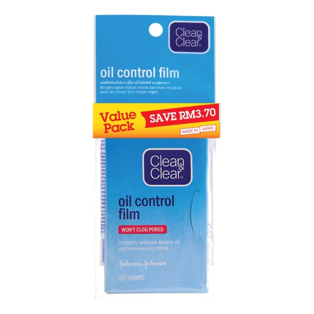 Oil Control Film Twin Pack 2 x 60's