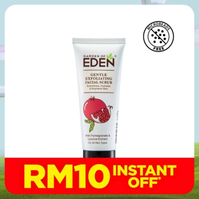 GARDEN OF EDEN Gentle Exfoliating Facial Scrub 75ml