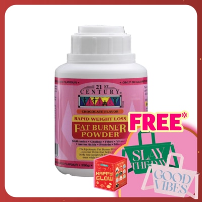 21ST CENTURY Rapid Weight Loss Fat Burner Powder Chocolate Flavour 250g