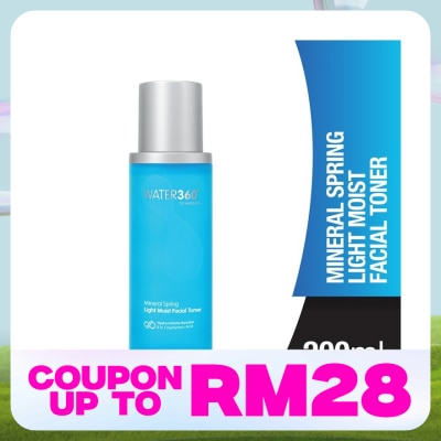 WATER360 BY WATSONS Mineral Spring Light Moist Facial Toner 200ml